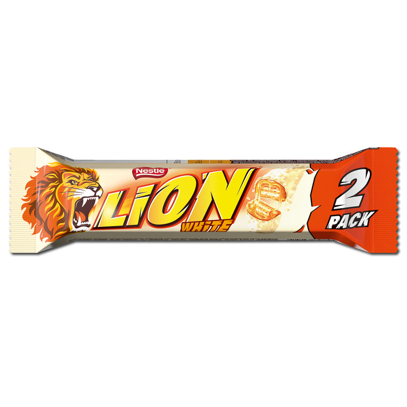 Lion White 2-pack 60g
