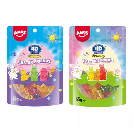 Amos 4D Gummy Mix Easter 65g