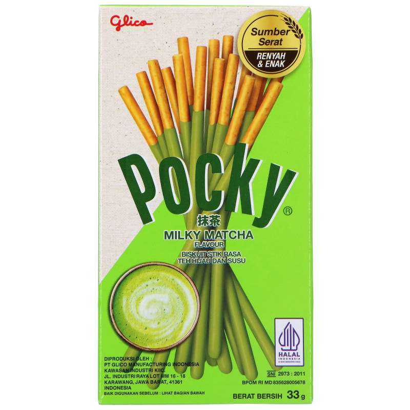 Pocky Sticks Matcha Green Tea 33g