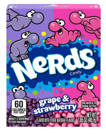 Nerds Grape Strawberry 46g