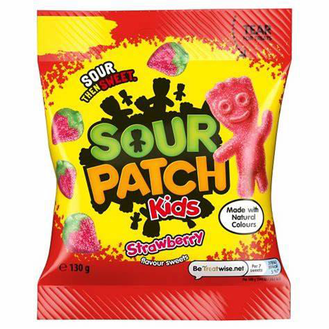 Sour Patch Kids Strawberry 130g