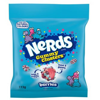 Nerds Gummy clusters Berry 113g