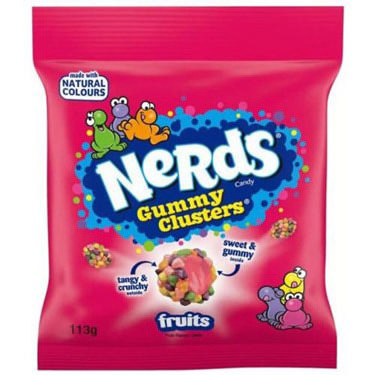 Nerds Gummy clusters Fruit 113g