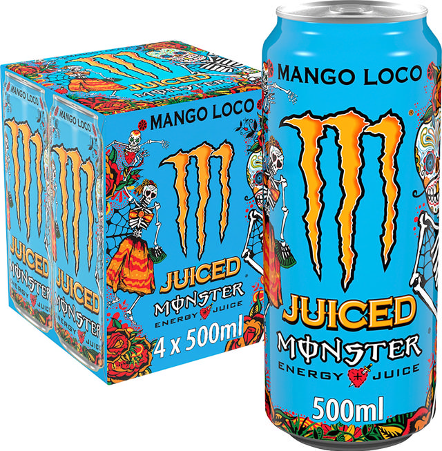 MONSTER MANGO 50CL 4P
