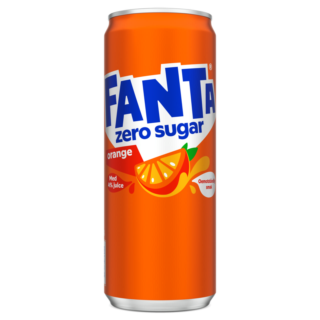 Fanta Zero Orange 33cl