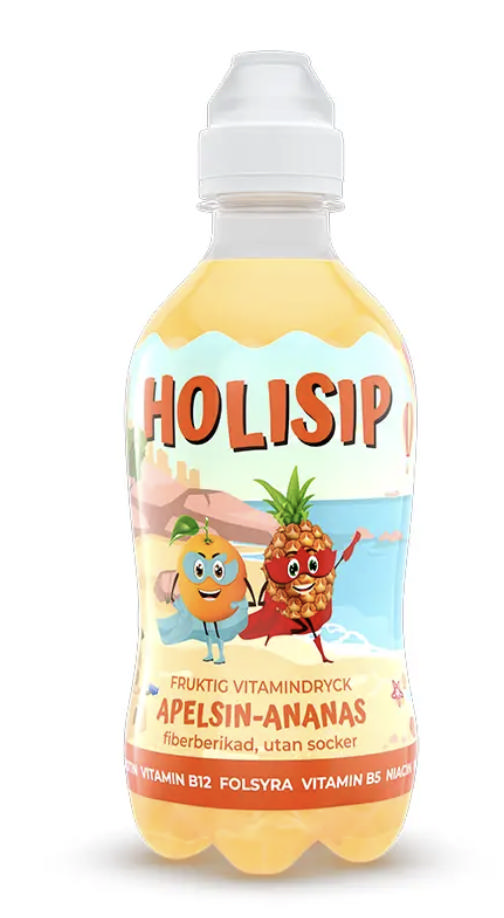 Holisip Vitamindryck Apelsin Ananas 35cl