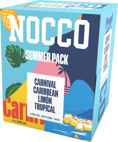 Nocco Summer Mix 2026 33cl 4-pack