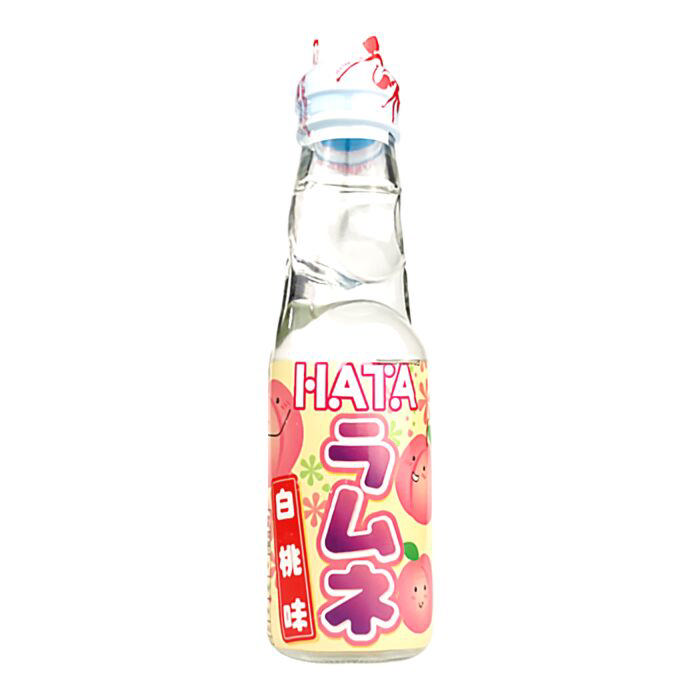 HATA Ramune White Peach 20cl