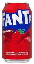 FANTA STRAWBERRY 355ML