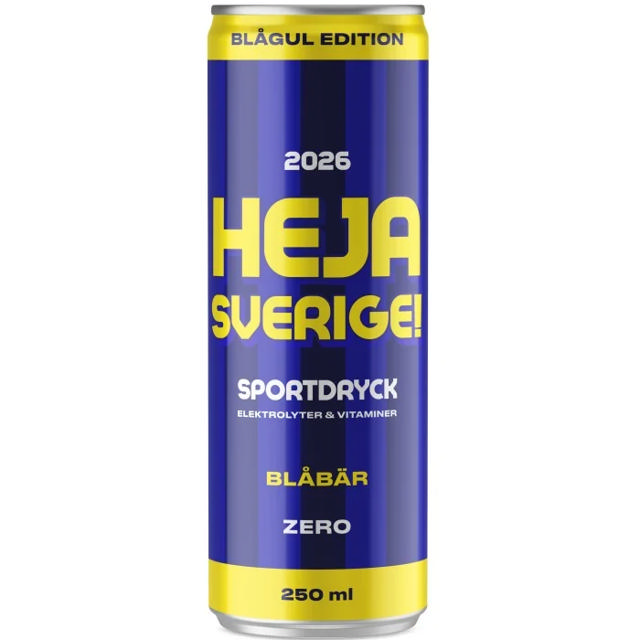 Heja Sverige Blåbär 250ml