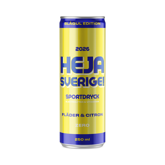 Heja Sverige Citron och Fläder 250ml