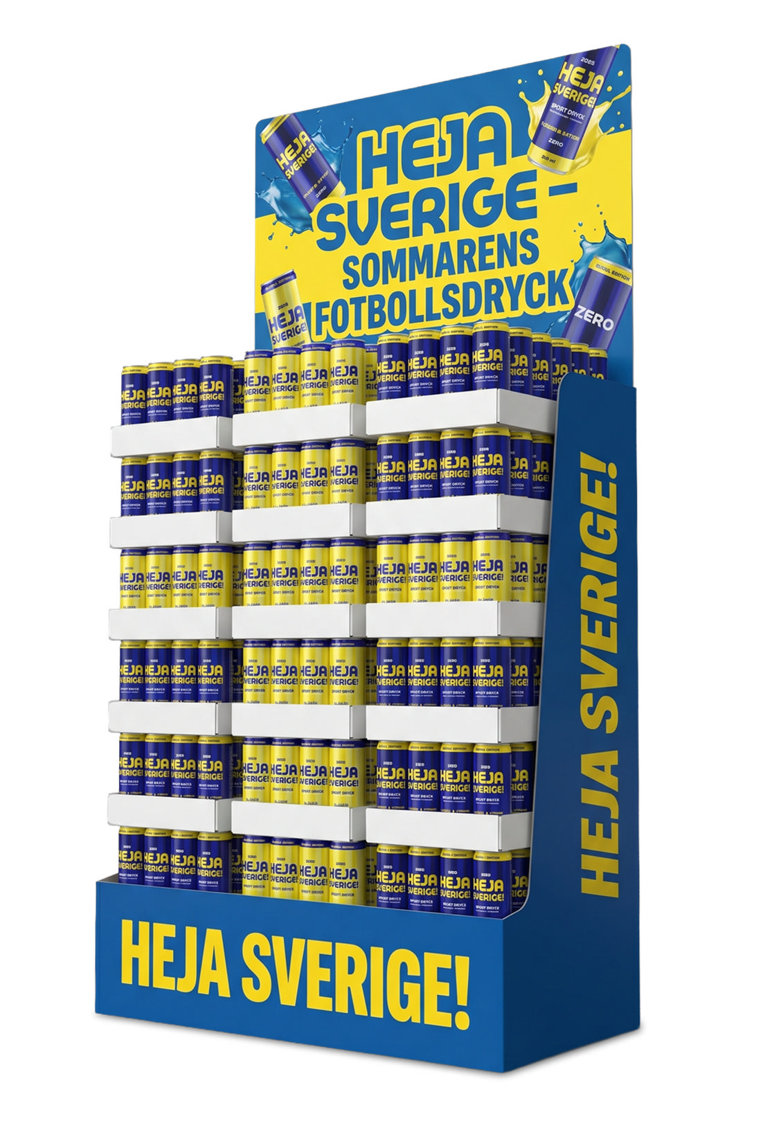 Heja Sverige 1/3 Display 250ml x 693st