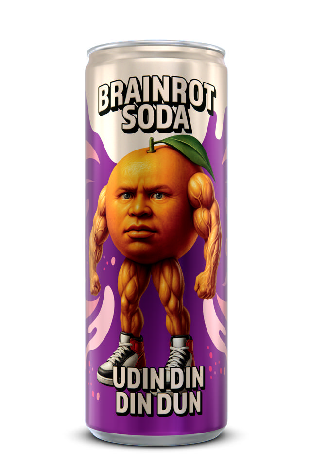 Brainrot Soda Udin Din Din 25cl