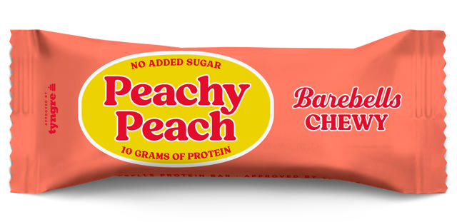 BAREBELLS CHEWY PEACH 40G