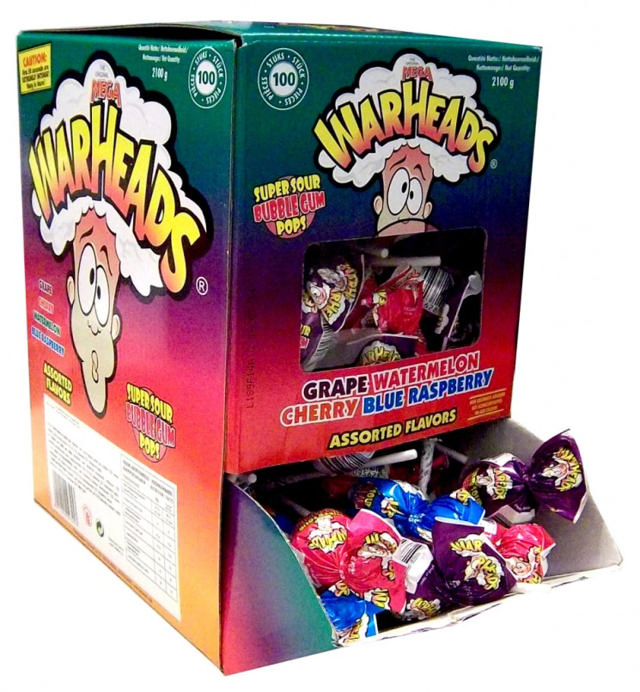 WARHEADS LOLLIES FRUIT 19