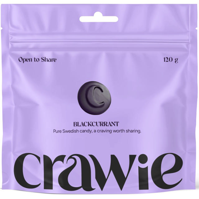 Crawie Blackcurrant 120g