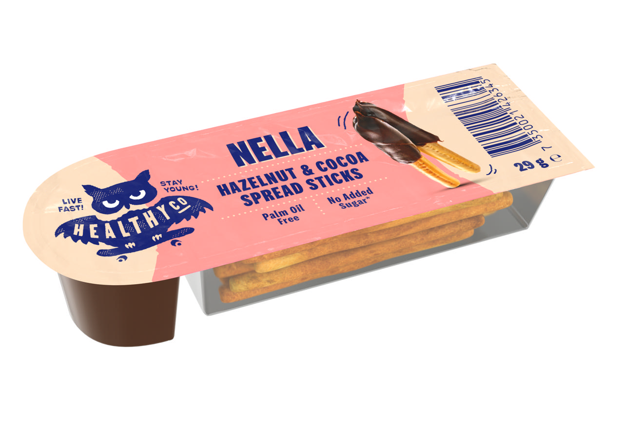 HealthyCo Nella Sticks Hazelnut 29g