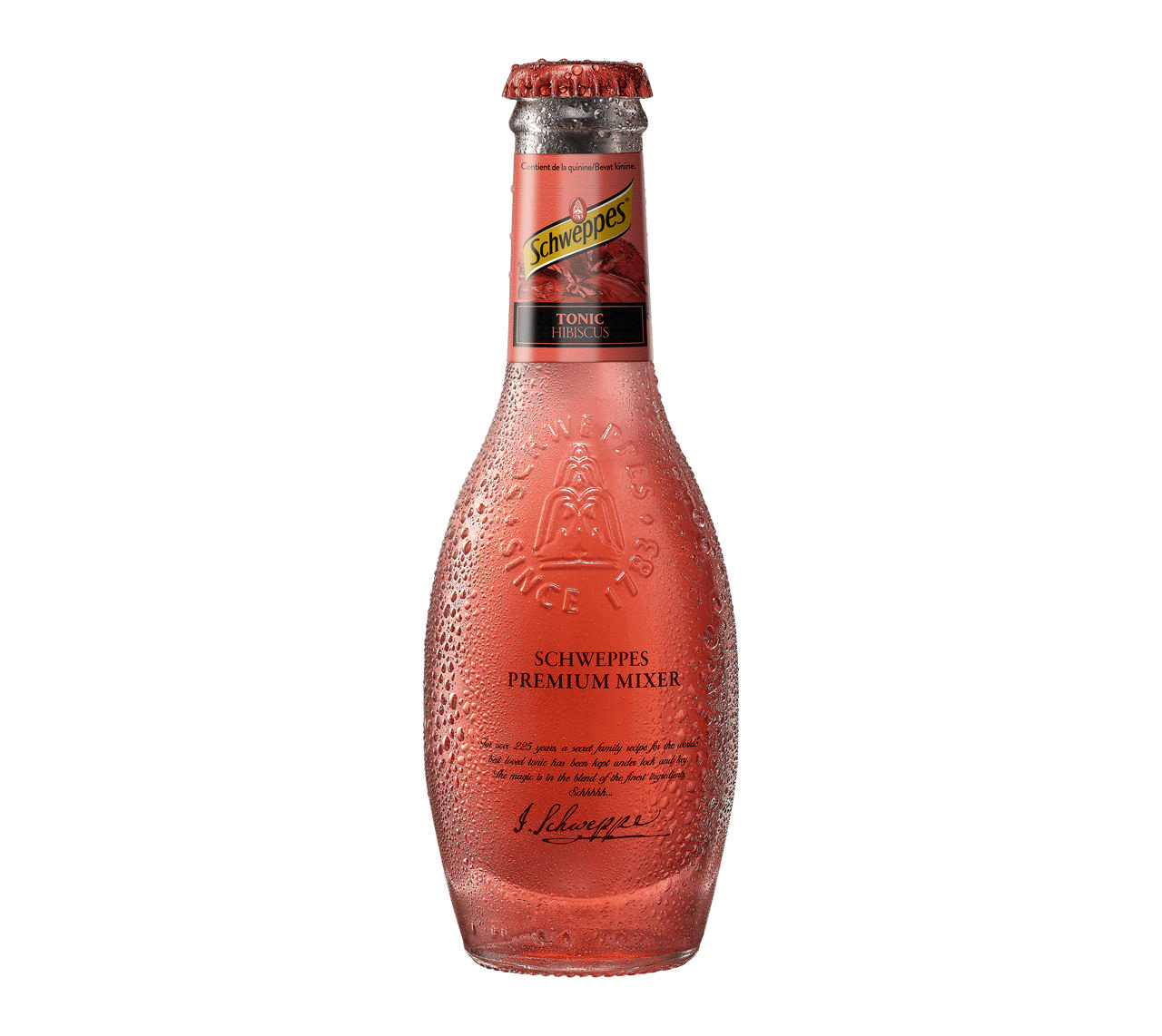 SCHWEPPES TONIC&HIBISCUS