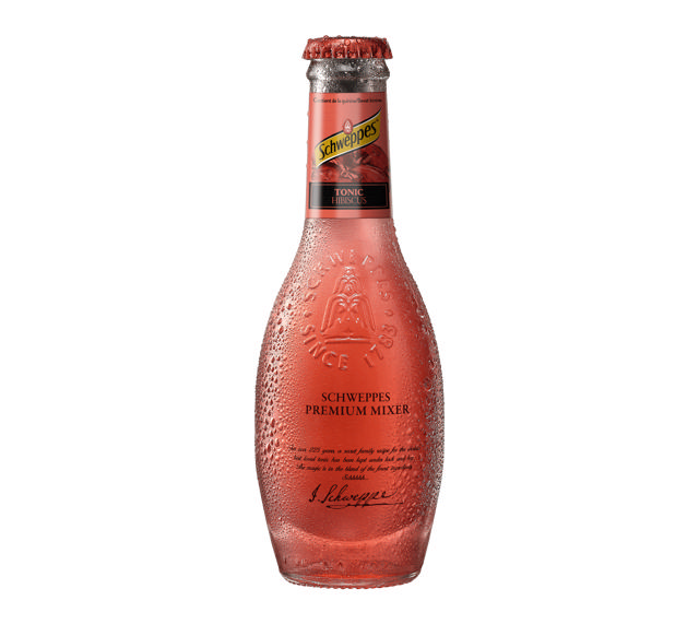 SCHWEPPES TONIC&HIBISCUS