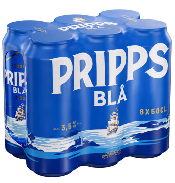 Pripps Blå 3.5 50cl 6p