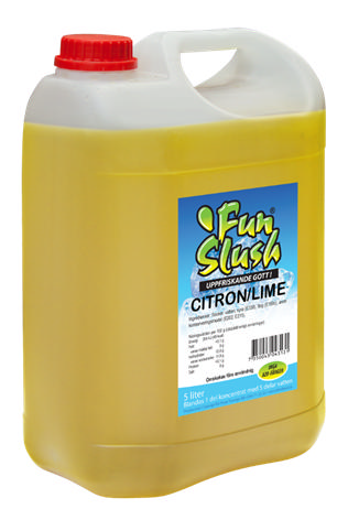SLUSH LEMON/LIME MIX 5L
