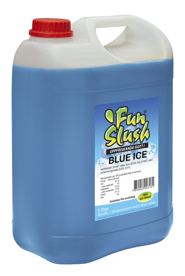 SLUSH BLUE ICE MIX 5L