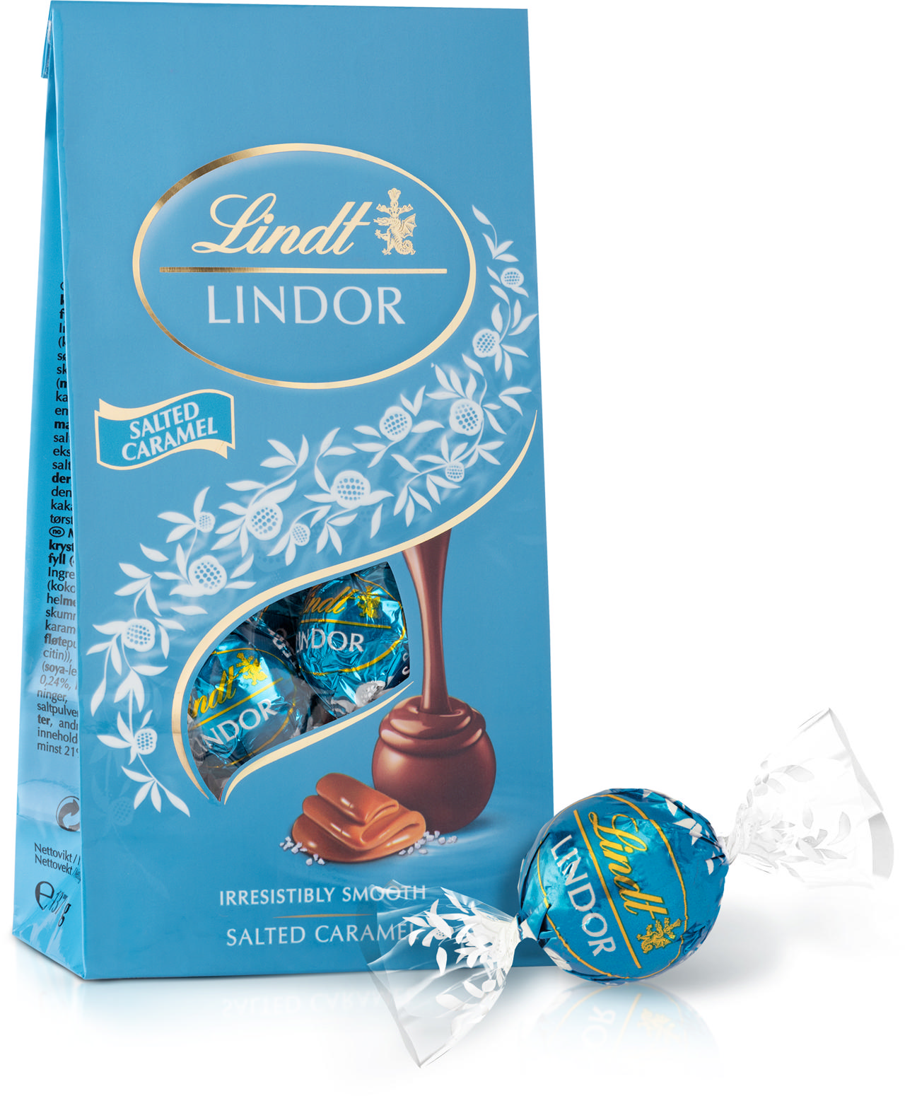 Lindt LINDOR Salted Caramel 137g