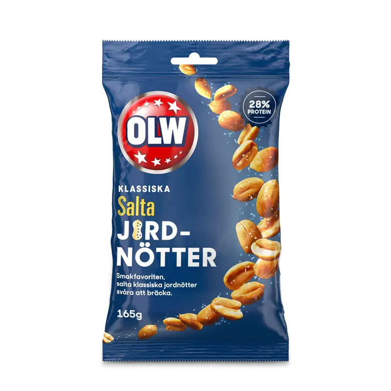 Salta Jordnötter 165g
