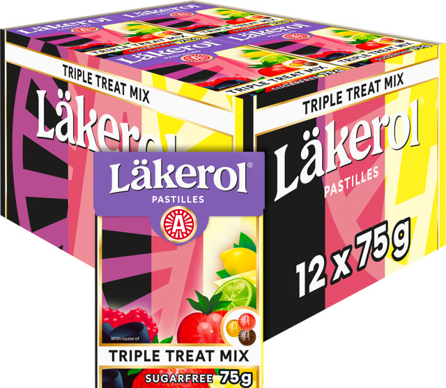 LÄKEROL TRIPLE TREAT 75G
