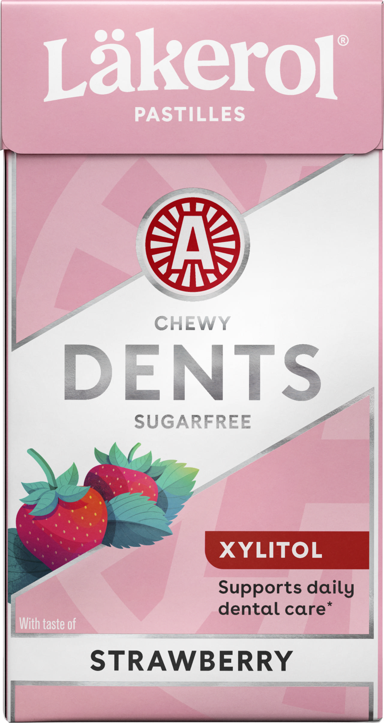 Läkerol Dents Jordgubb Mint 35g