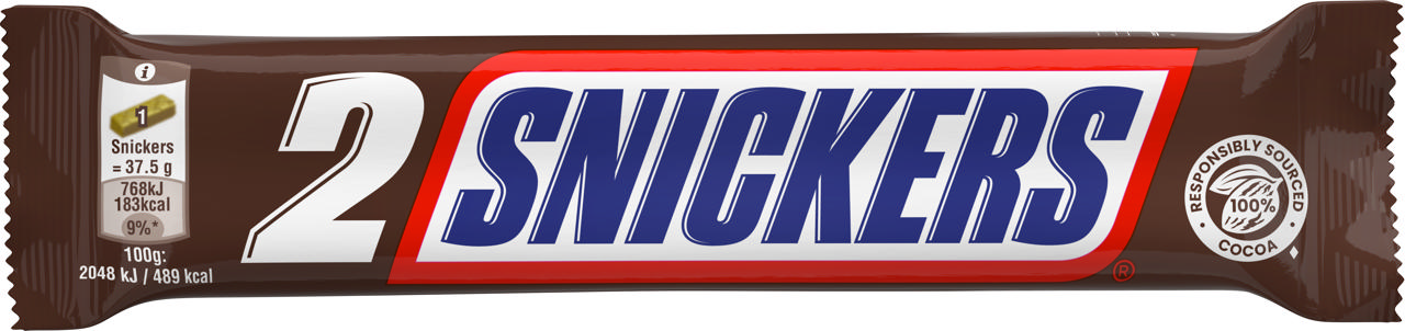 Snickers 2-pack 75g