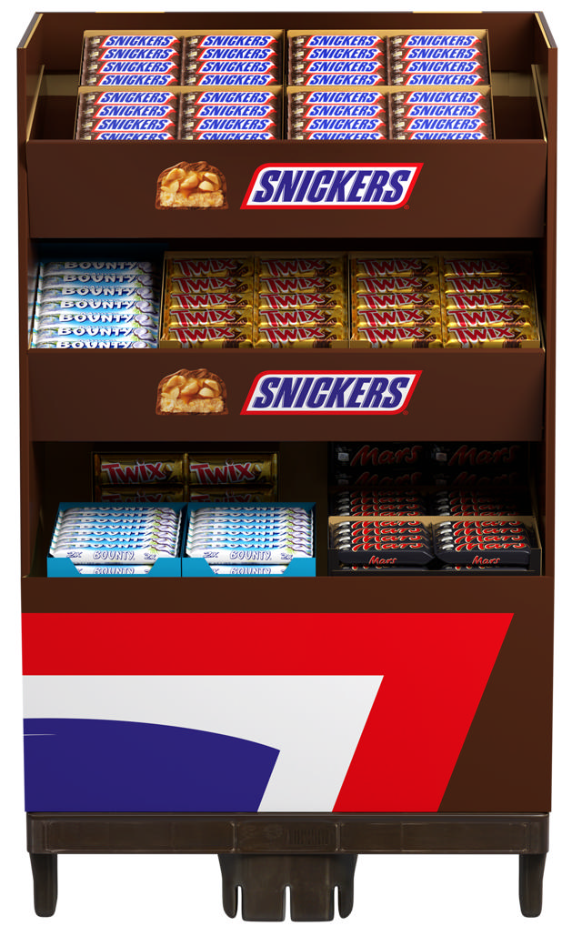 MARS STYCKSAKER DISPLAY