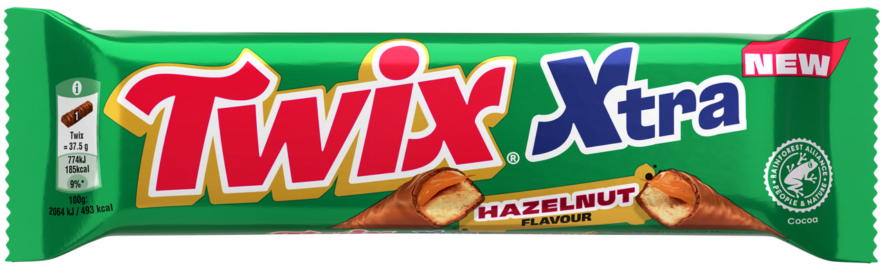 Twix Hazelnut 2-pack 75g
