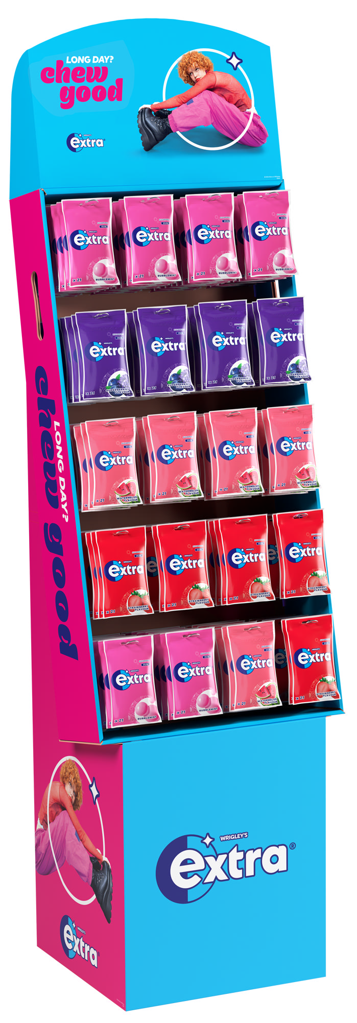 Extra Display Fruit Bag Mix 300st