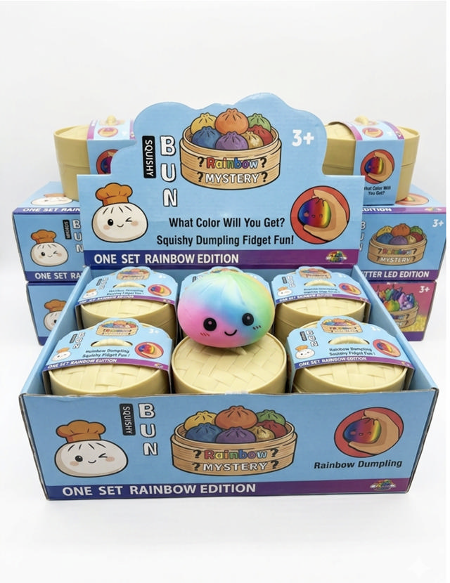 BUN Squishy Dumplings Tie-Dye