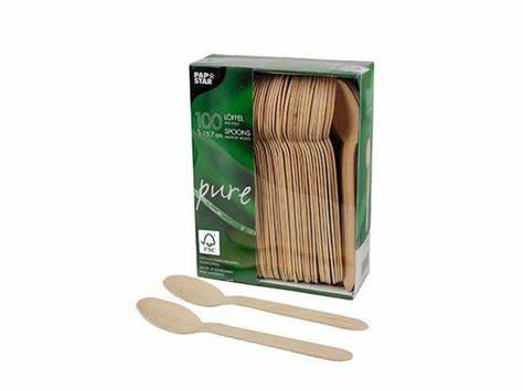 Papstar Sked Trä 100-pack