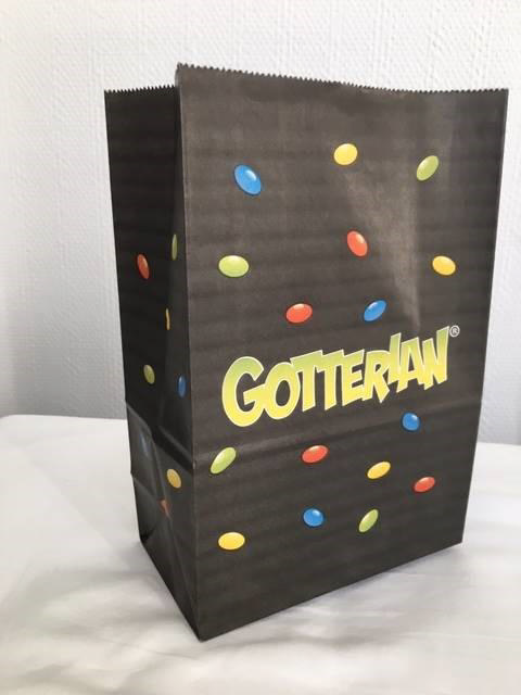 GOTTERIAN PÅSE 1K SVART