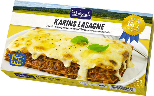 KARINS LASAGNE 390G