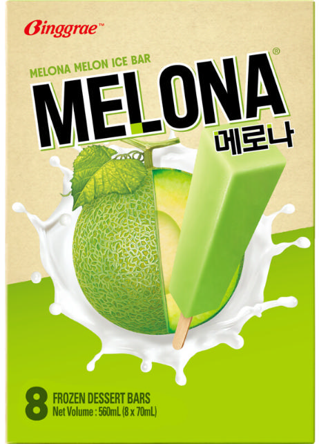 Melona Ice Bar - Melon 8x70ml