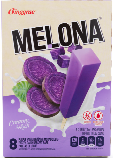 Melona Ice Bar - Ube 8x70ml