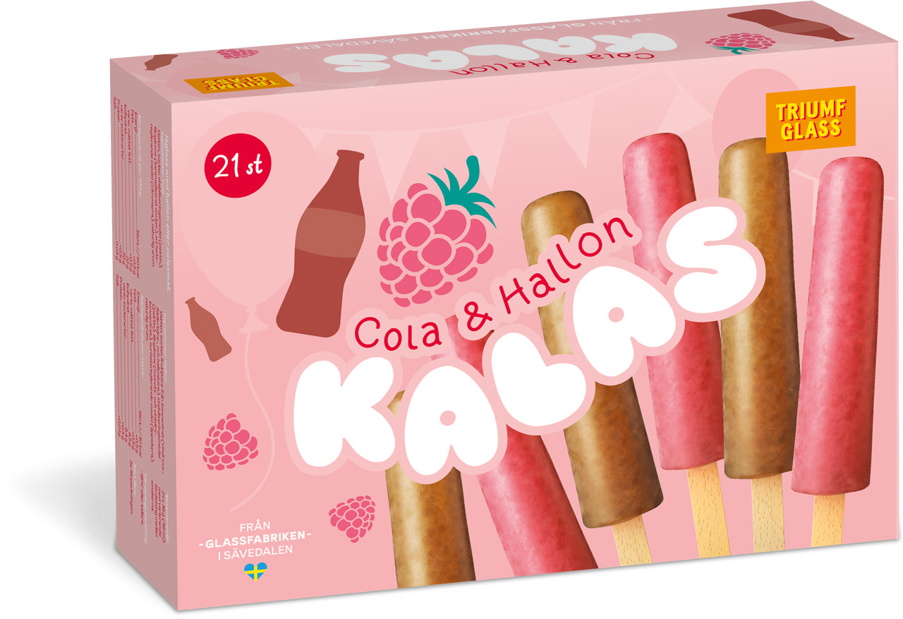 Kalas Cola&Hallon 21p