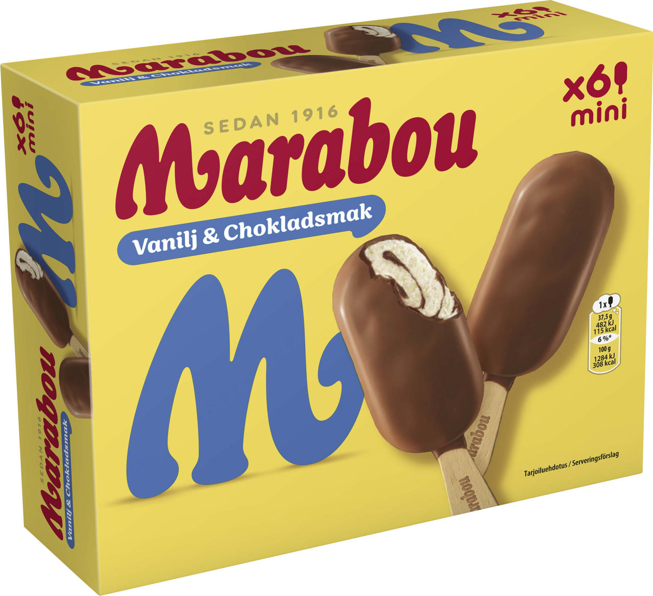Marabou Van Chokl Mini 6p