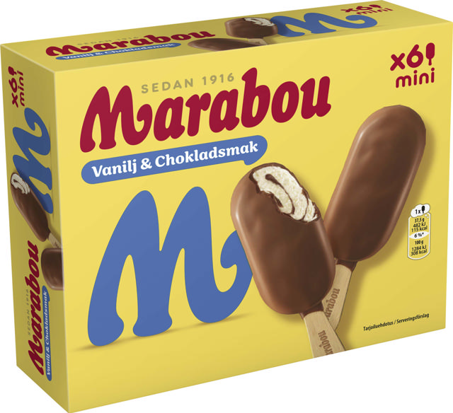 Marabou Van Chokl Mini 6p