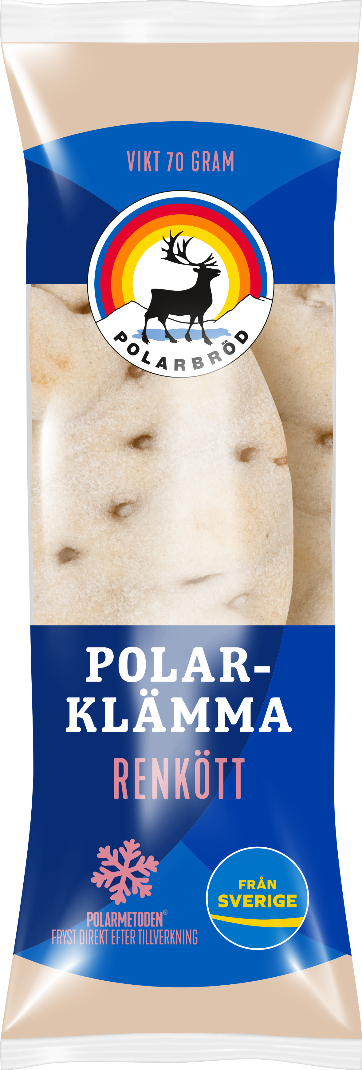 Polarklämma Renkött 70g