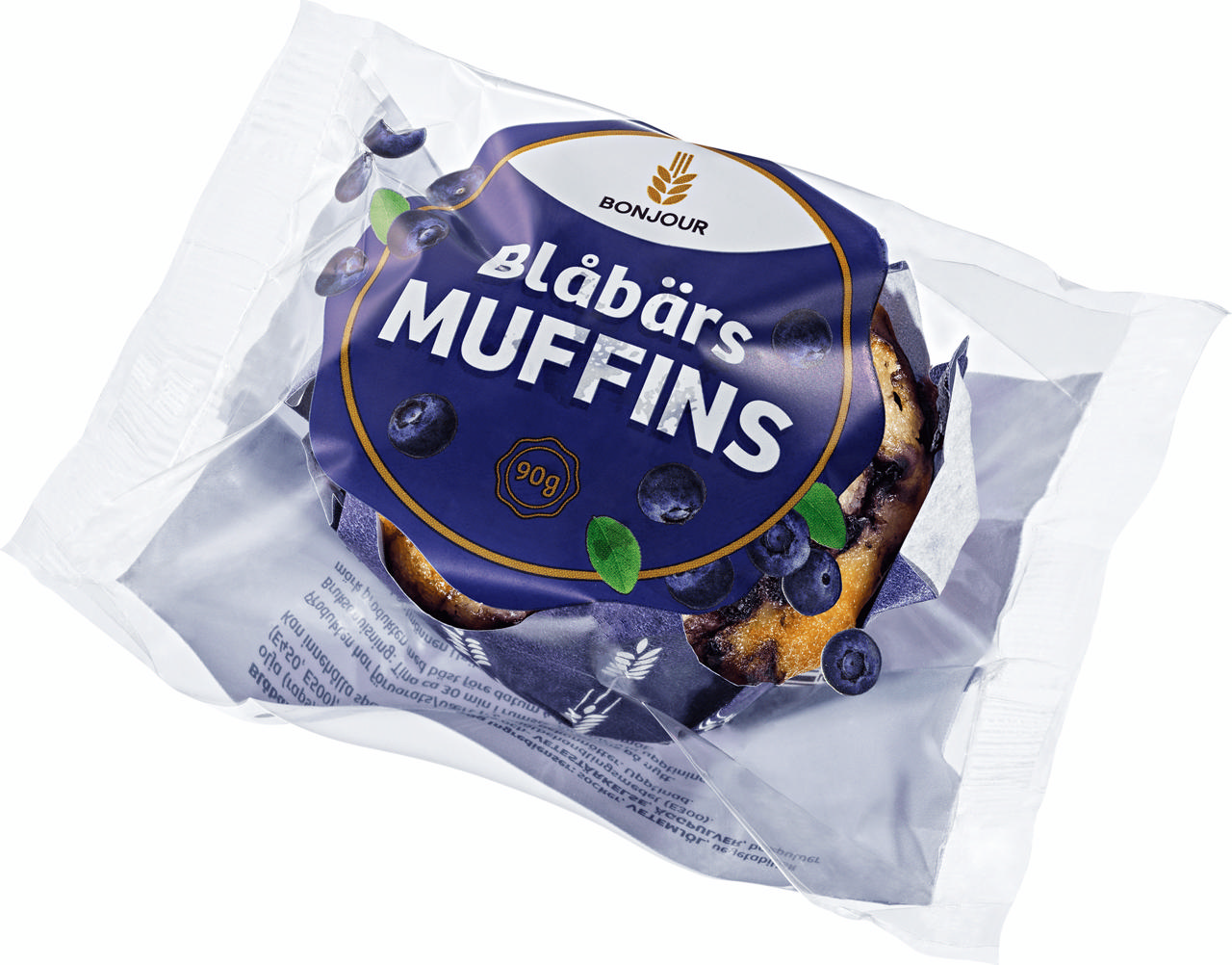 Blåbärsmuffins Inslagen 90g