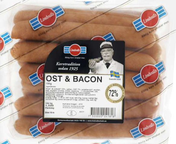 OST&BACONKORV 100G