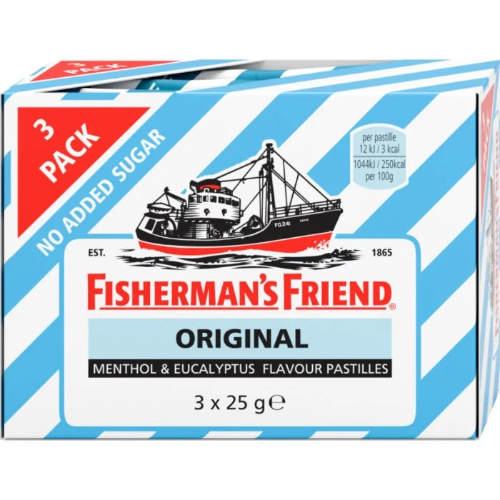 Fishermans Original Sockerfri 3-pack