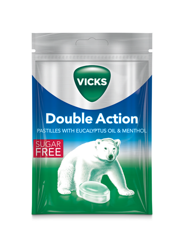 VICKS DOUBLE ACTION SF 72