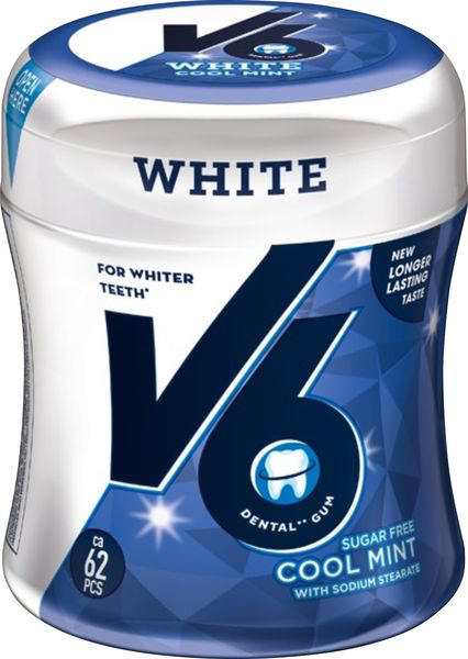 V6 White Cool Mint 87g Burk