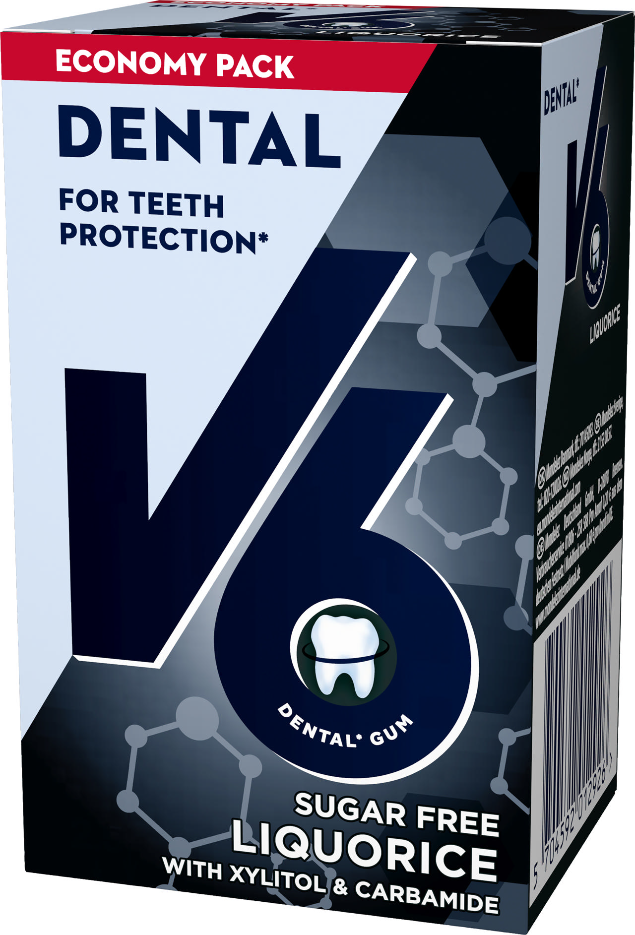 V6 Dental Liquorice 70g